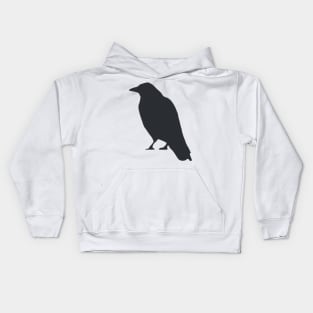 Crow Silhouette Kids Hoodie